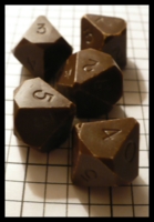 Dice : Dice - DM Collection - Diamond Dice Brown D10s - Ebay Oct 2010